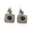 Image 1 : SILVER 15.26ctw Crystal Earrings