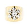 Image 3 : 14KT Yellow Gold 1.55ctw Diamond Ring