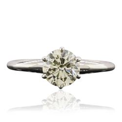 14KT White Gold 1.01ct Diamond Ring