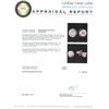 Image 3 : 14KT White Gold 3.73ctw Diamond Stud Earrings