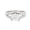 Image 1 : 14KT White Gold 1.75ctw Diamond Ring