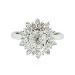 14KT White Gold 2.01ctw Diamond Ring