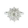 Image 1 : 14KT White Gold 2.01ctw Diamond Ring