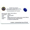 Image 2 : 28.04ctw. One Oval Cabochon Cut Tanzanite