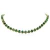 Image 3 : 14KT Yellow Gold 37.26ctw Emerald and Diamond Necklace