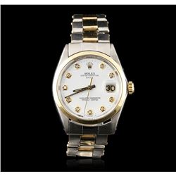 Gents Rolex Two-Tone Date Vintage Wristwatch