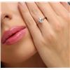 Image 1 : 14KT White Gold 1.18ctw Diamond Ring