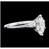 Image 4 : 14KT White Gold 1.18ctw Diamond Ring