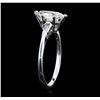 Image 7 : 14KT White Gold 1.18ctw Diamond Ring