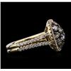 Image 6 : 14KT Yellow Gold 1.93ctw Diamond Ring