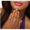Image 2 : 14KT White Gold 0.81ctw Diamond Ring
