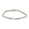 Image 1 : 14KT White Gold 5.04ctw Diamond Tennis Bracelet