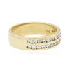 Image 2 : 14KT Yellow Gold 0.27ctw Diamond Ring