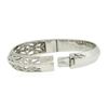 Image 7 : 18KT White Gold 1.68ctw Diamond Bangle Bracelet