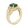 Image 7 : 14KT Yellow Gold 1.90ct Emerald and Diamond Ring