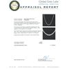 Image 8 : 18KT White Gold 9.34ctw Diamond Necklace