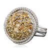 Image 4 : 14KT  Two-Tone Gold 3.43ctw Diamond Ring