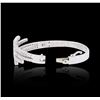 Image 7 : 14KT White Gold 3.66ctw Diamond Bracelet