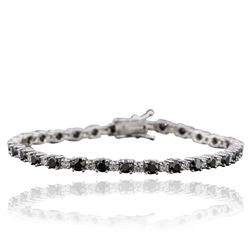 14KT White Gold 6.02ctw Diamond Bracelet