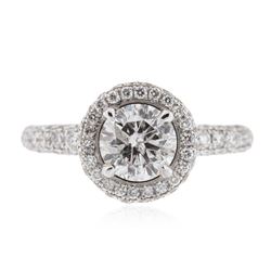 18KT White Gold 1.72ctw Diamond  Ring