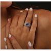 Image 2 : 14KT Two-Tone Gold 1.91ct Tanzanite and Diamond Ring
