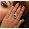 Image 1 : 14KT Rose Gold 3.62ct Tourmaline and Diamond Ring