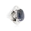 Image 4 : Sterling Silver 22.04ct Tanzanite Ring