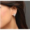 Image 1 : 14KT White Gold 1.31ctw Diamond Earrings