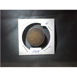 1918 CANADIAN LARGE PENNY (L688-16)
