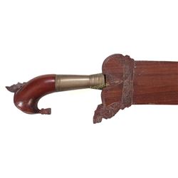 A MORO BARONG SHORTSWORD