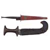 Image 1 : A BEJA DAGGER AND TUAREG DAGGER