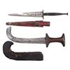 Image 4 : A BEJA DAGGER AND TUAREG DAGGER