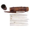 Image 1 : A DAYAK BLOWGUN DART CONTAINER AND DARTS
