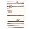 Image 2 : A DAYAK BLOWGUN DART CONTAINER AND DARTS