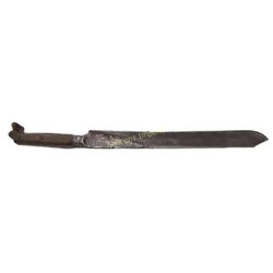 AN ALGERIAN YATAGHAN KNIFE
