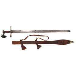 A SUDANESE KASKARA BROADSWORD