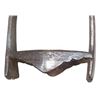 Image 3 : RARE PAIR OF TURKMEN STIRRUPS AND A NECK TRAPPING