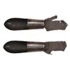 Image 2 : A RARE PAIR OF MUGHAL BAJUBAND ARMGUARDS