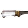 Image 2 : A MUGHAL ROCK CRYSTAL-HILTED PESH QABZ DAGGER