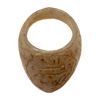 Image 1 : A MUGHAL JADE ARCHER’S RING
