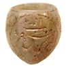 Image 2 : A MUGHAL JADE ARCHER’S RING