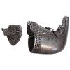 Image 3 : A PERSIAN PRIMING FLASK