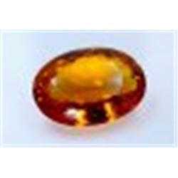 153 ct & up Mandarin Citrine Oval Faceted