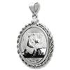 Image 1 : 2014 1 oz Silver Panda Pendant (Rope-ScrewTop Bezel)