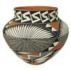 Image 1 : Acoma Pottery Jar - Ruby Shroulate