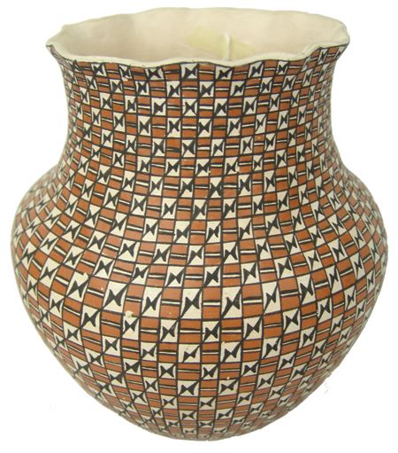 Acoma Pottery Jar - Mary Torivio