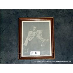 PICTURE: GIRL BRUSHING MAN'S HAIR