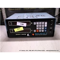 BAUSCH & LOMB ACU-RITE II (print sequence:) C-191