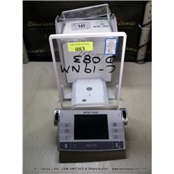 METTLER TOLEDO AX205 SCALE (print sequence:) D-083