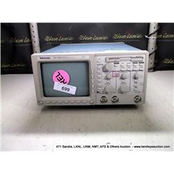 TEKTRONIX TDS 360 2-CHANNEL DIGITAL REAL TIME OSCILLOSCOPE (print sequence:) 63812